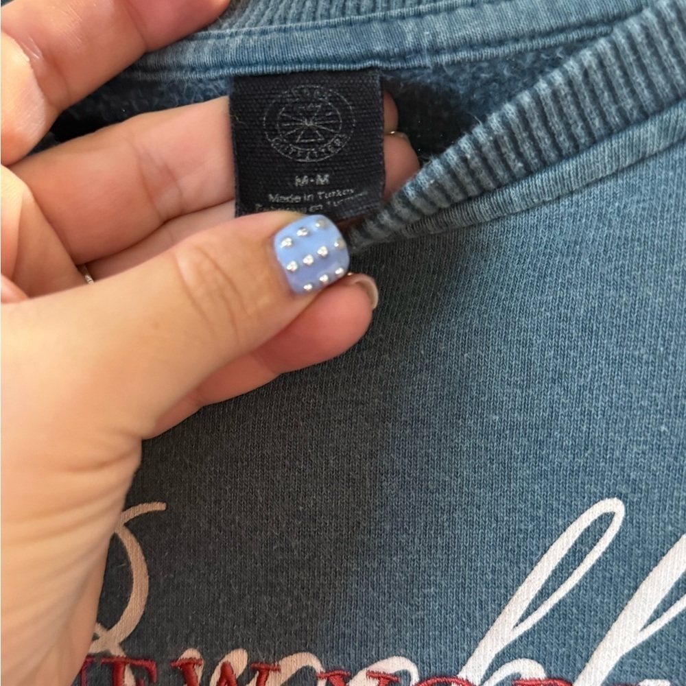 Urban Outfitters Brooklyn New York Blue Sweatshirt - Picture 4 of 4